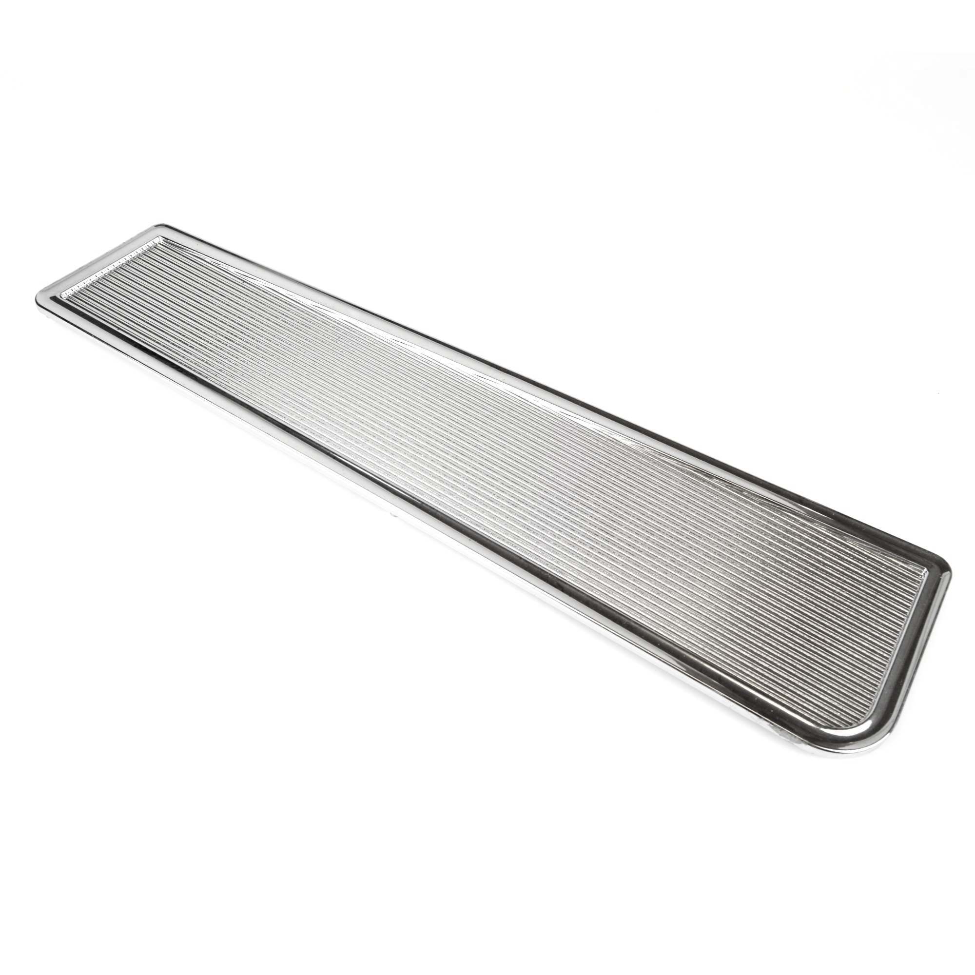 Chromplatte links an Türverkleidung Fiat 124 Spider (bis 78)