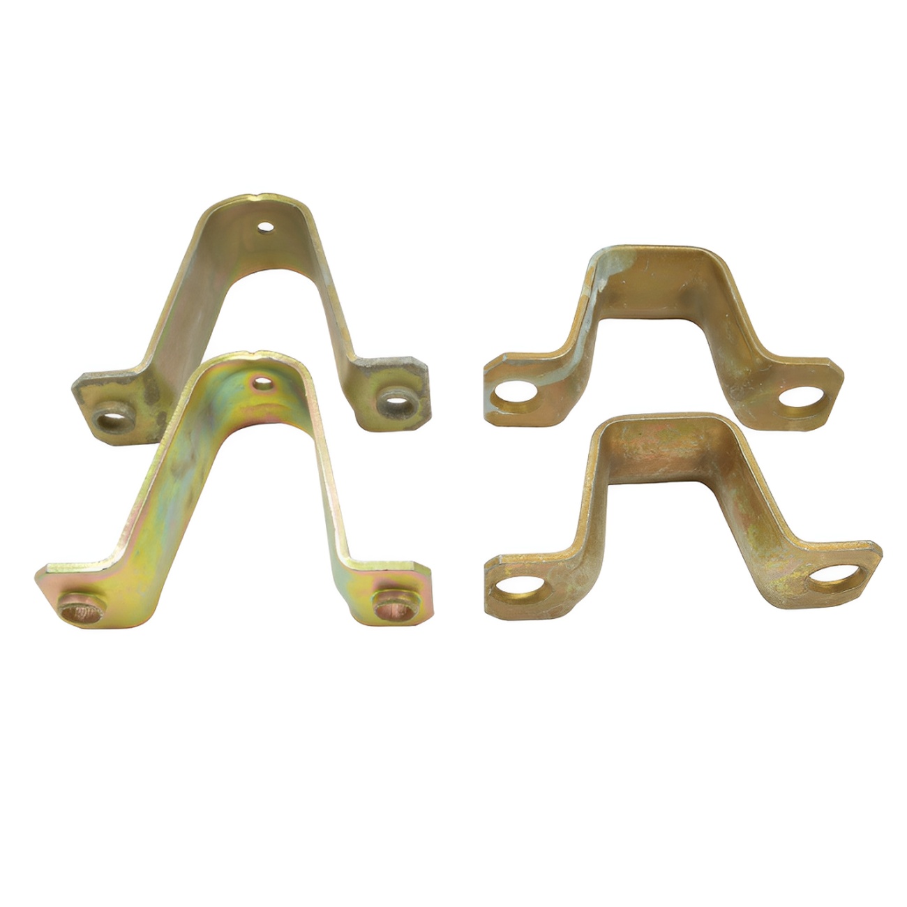 Conjunto de suportes para barra estabilizadora interna dianteira Fiat 124 Spider, 124 Coupé