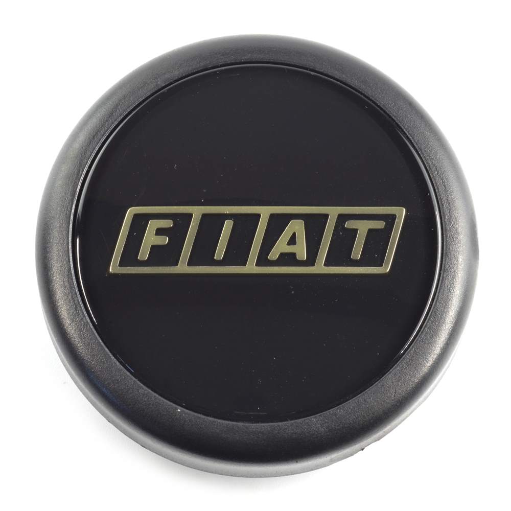 Radnabenkappe CD 16 / CD 19 / CD 134 Fiat 124 Spider Schwarz