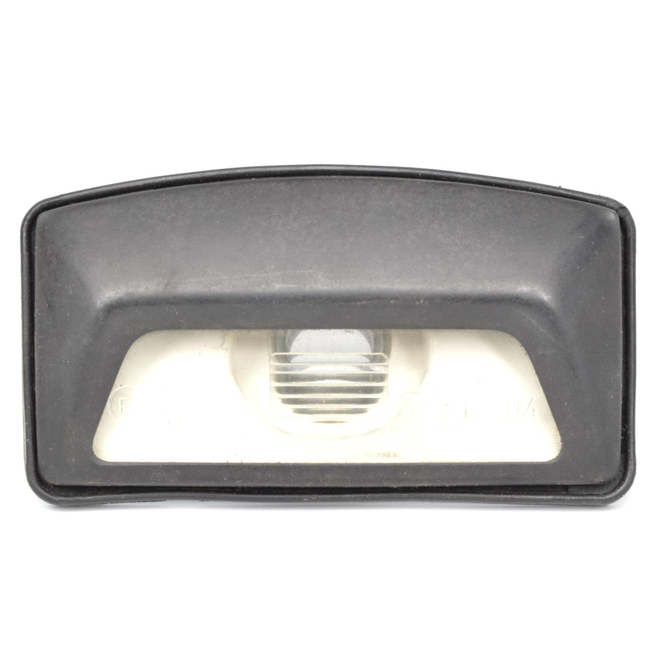 Luz de matrícula DS Euro / VX preta Fiat 124 Spider