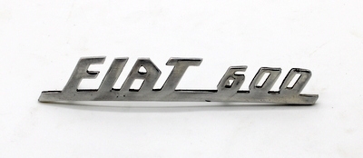 Lettering 'FIAT 600' 880675