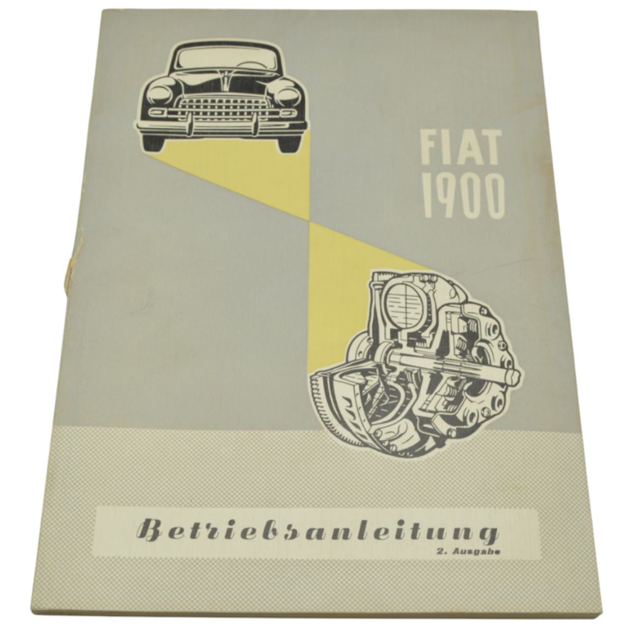 Betriebsanleitung Fiat 1900 deutsch original