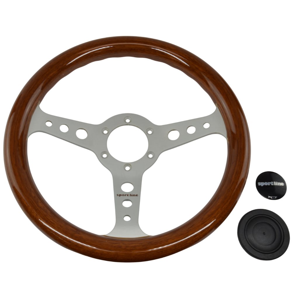 Holzlenkrad Mahagoni (320 mm) Fiat 124 Spider
