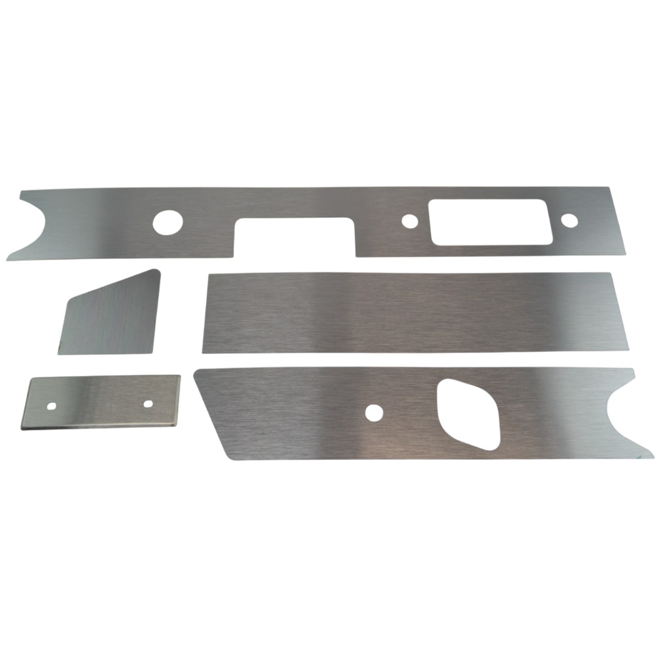 Aluminiumsatz für Armaturenbrett Porsche 911 F-Modell (1966) Linkslenker