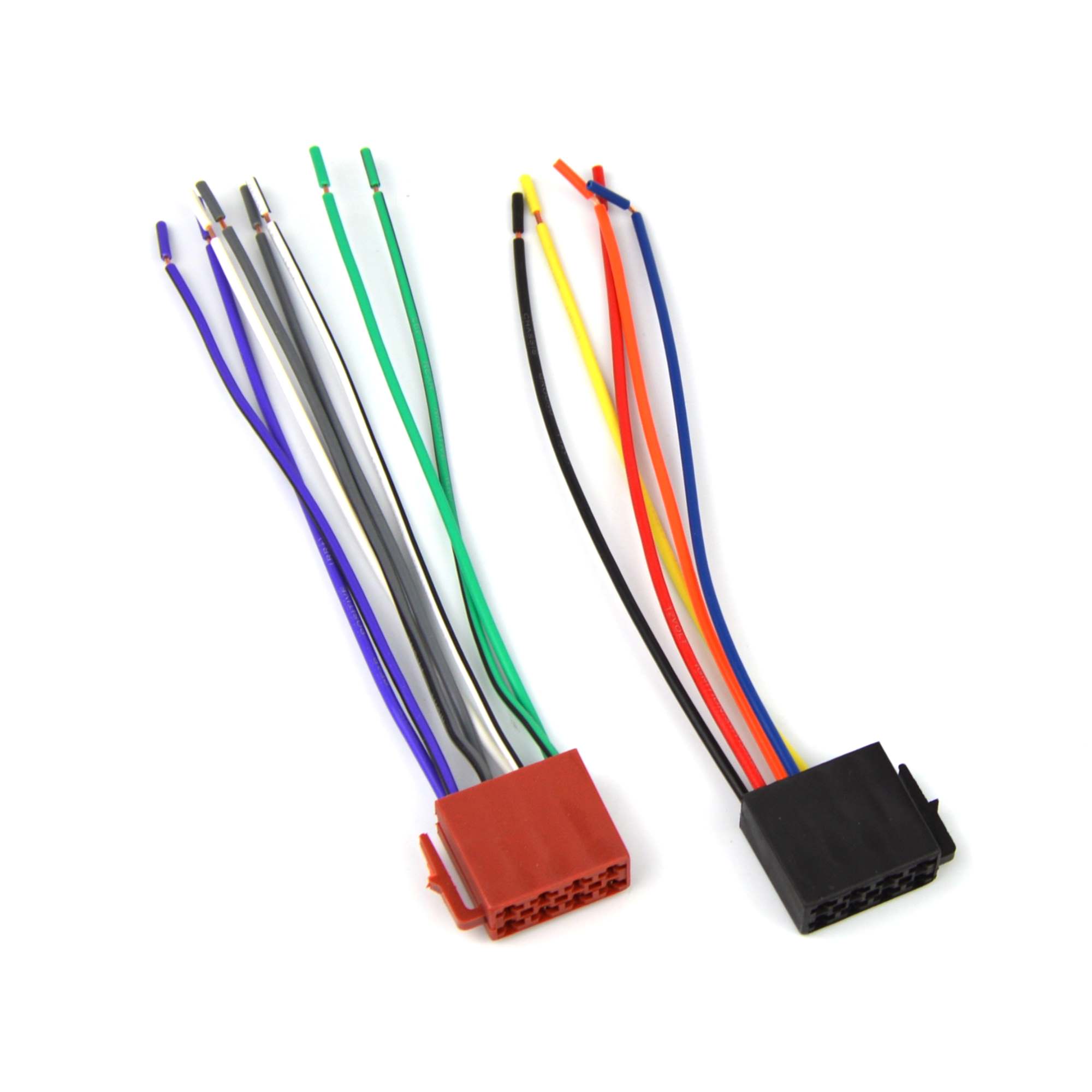 Autoradio Adapter Anschlusskabel ISO Norm Stecker Anschluss Fiat 124 Spider