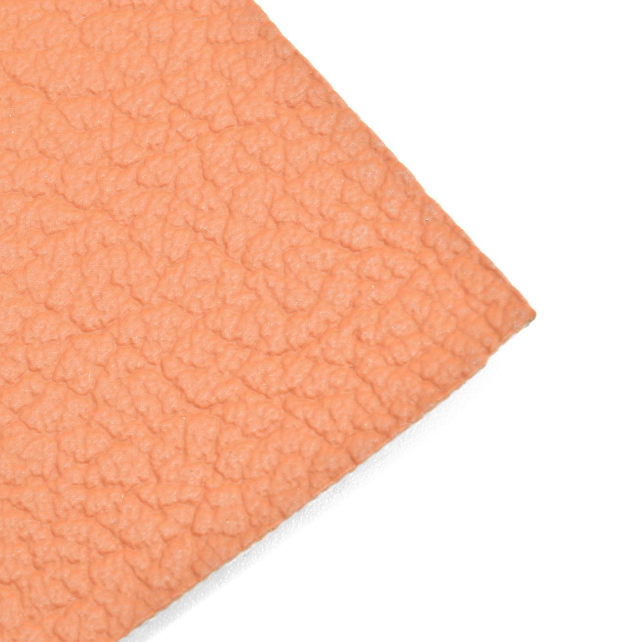 Amostra de material couro artificial (208x1754) "KL3" - conhaque