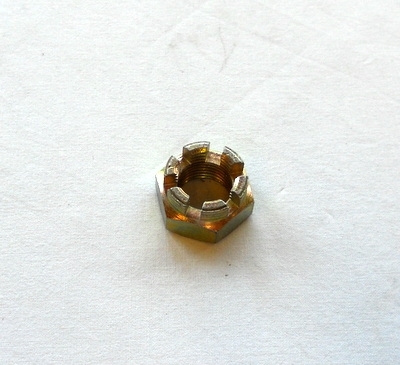 Castle nut for front wheel bearing Fiat 600 M - Fiat 1100