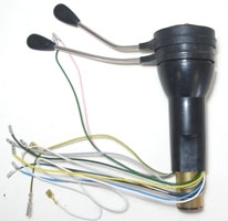 Commutateur de colonne de direction Fiat 600 D - Seat 770 S (noir/chromé)