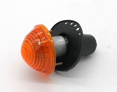 Blinkleuchte vorn (orange) Metallsockel Fiat 500 F/L/R - Fiat 600 E