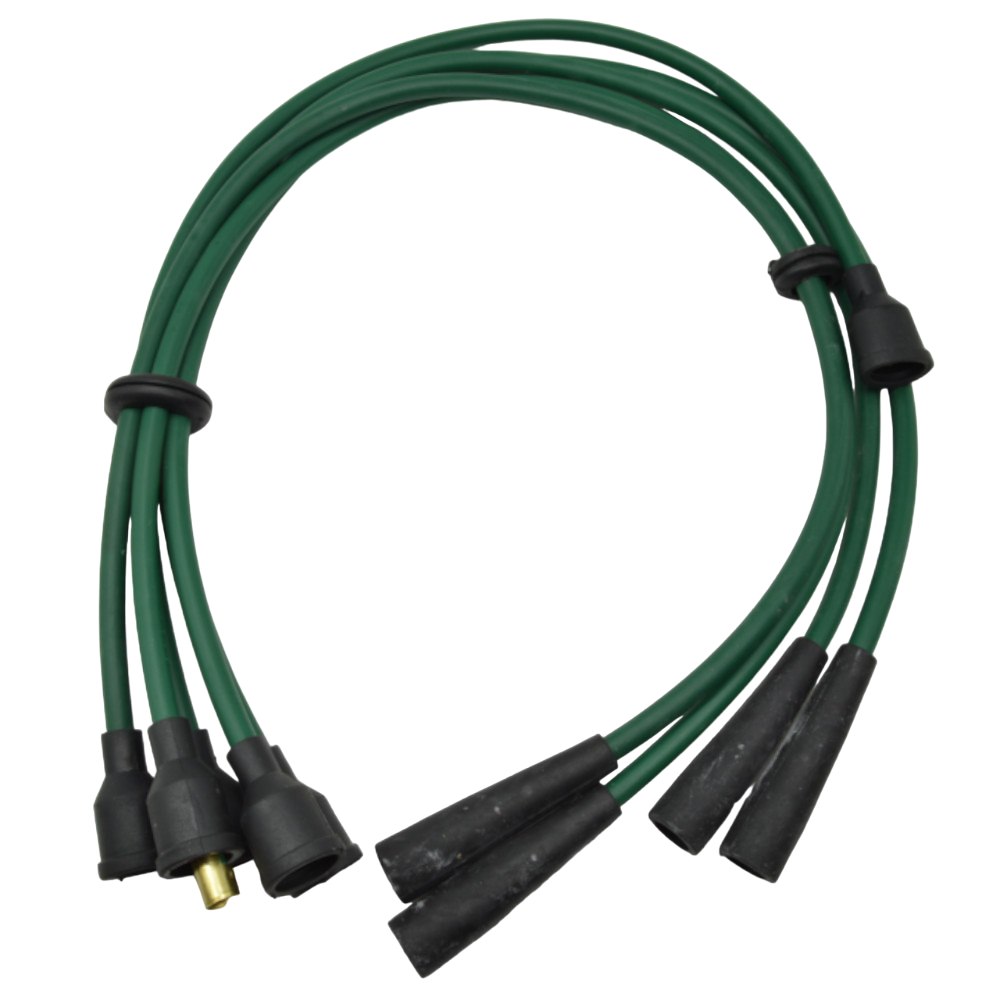 Set di cavi di accensione Fiat 850 N/S/ Coupe verde