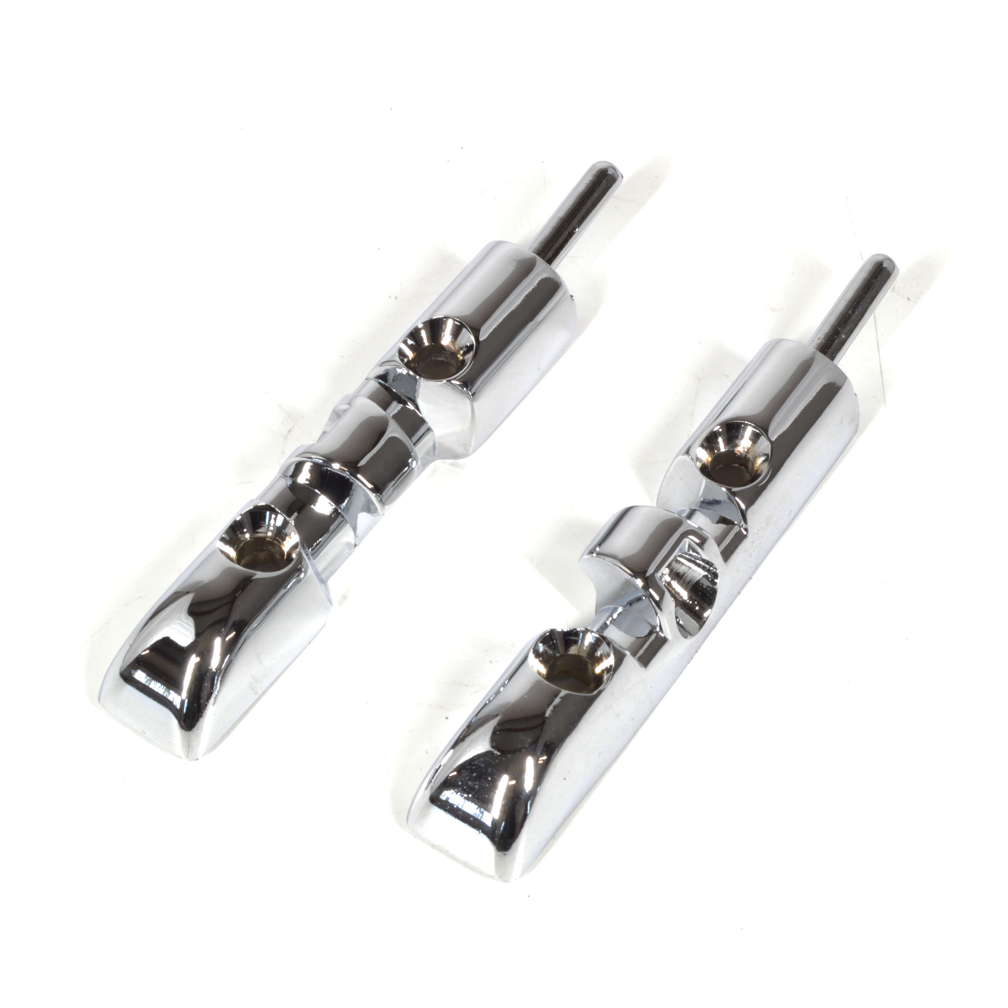 Gegenstück Verdeckverschluss Satz am Windschutzscheibenrahmen Fiat 124 Spider (66-78)