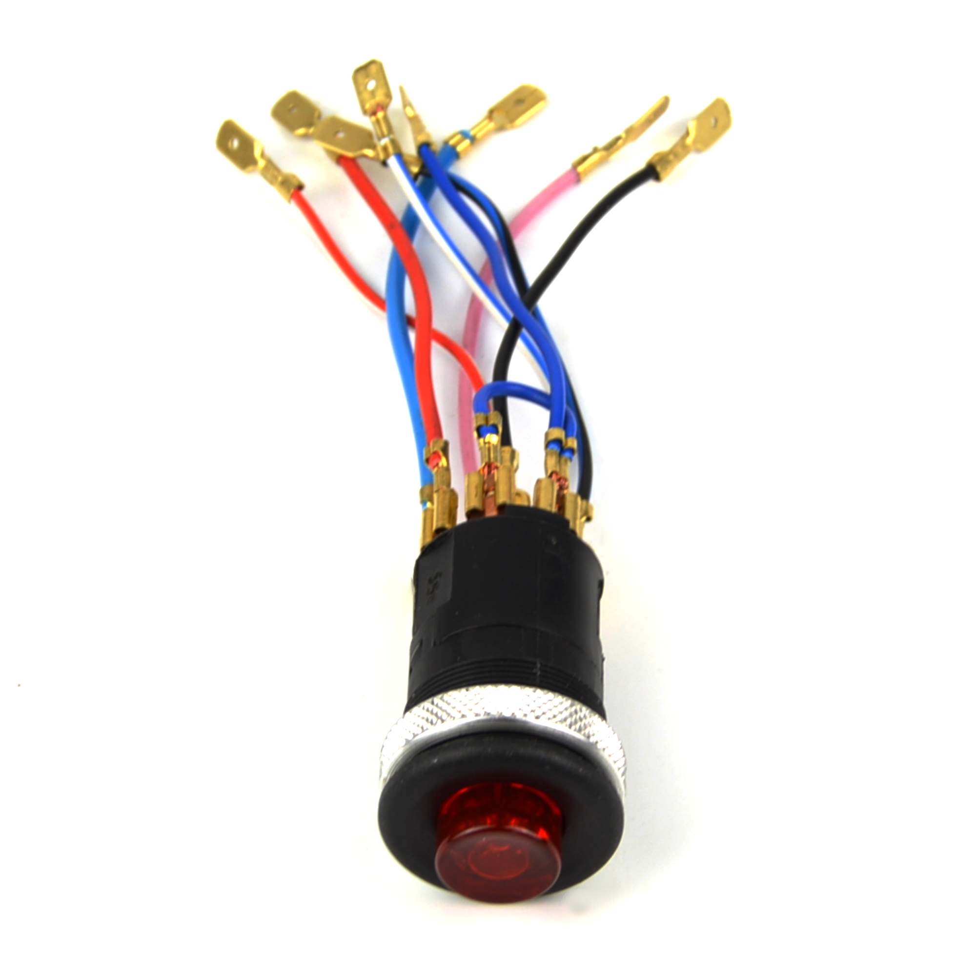 Interruttore di emergenza rotondo Fiat 124 Spider US (79-82)