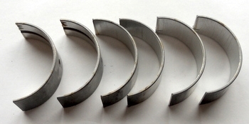 Crankshaft bearing shell set 4th oversize (1.016 mm) Fiat 600, Fiat 600 D