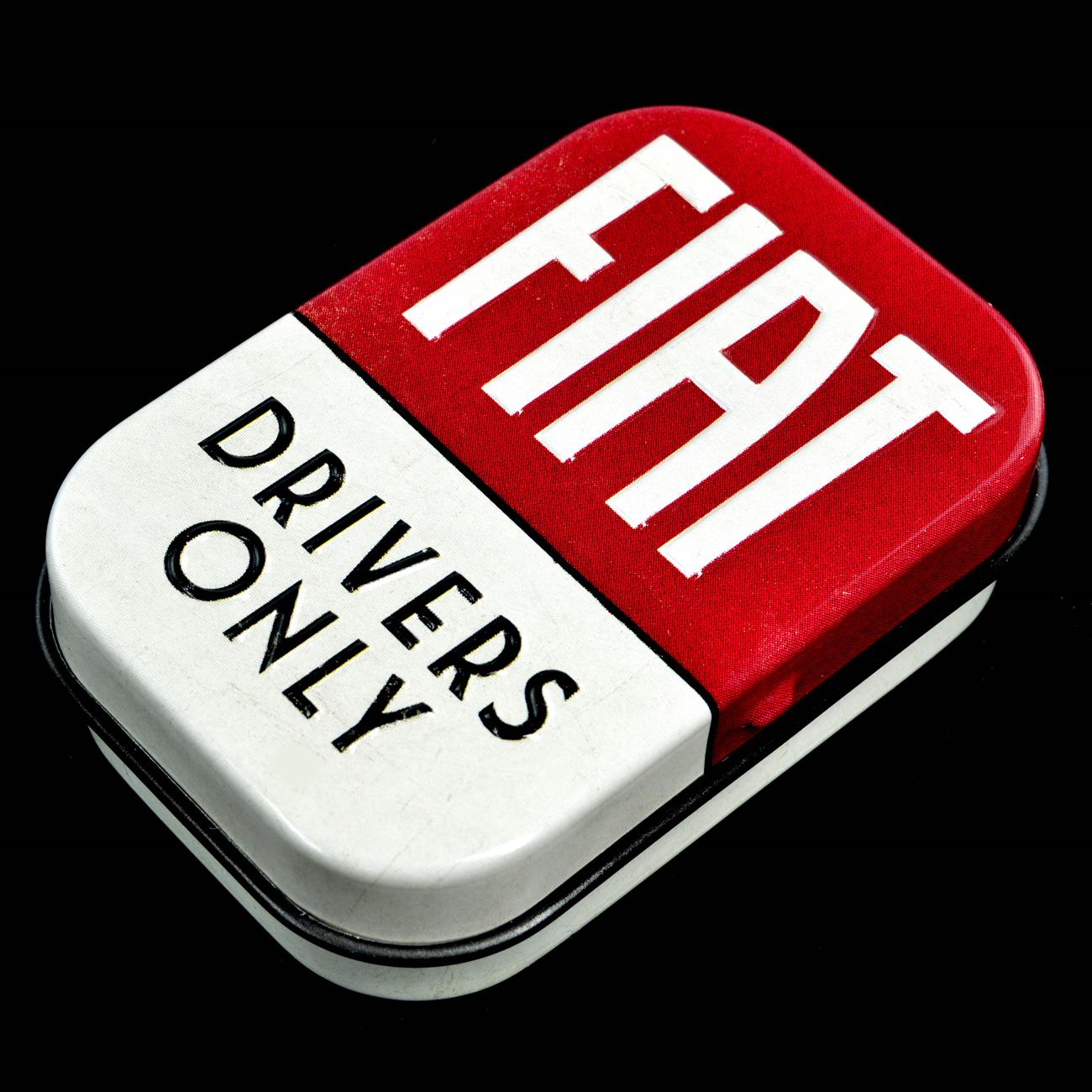 Medicijndoos 'Fiat Drivers Only'