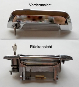 Türgriff außen rechts Fiat 124 Coupe, 850 Coupe