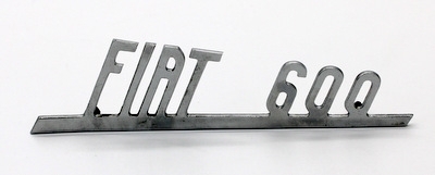 Schriftzug 'FIAT 600' 883940
