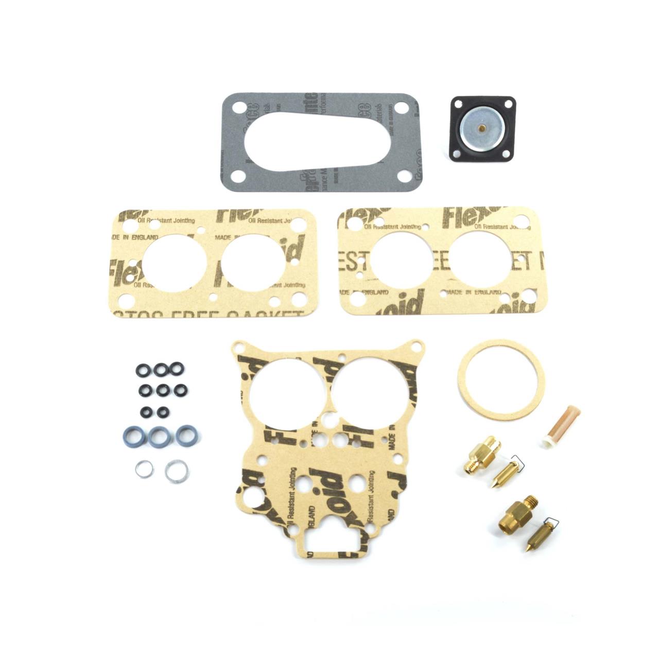 Carburettor gasket set Weber 28-32 ADHA Fiat 124 Spider