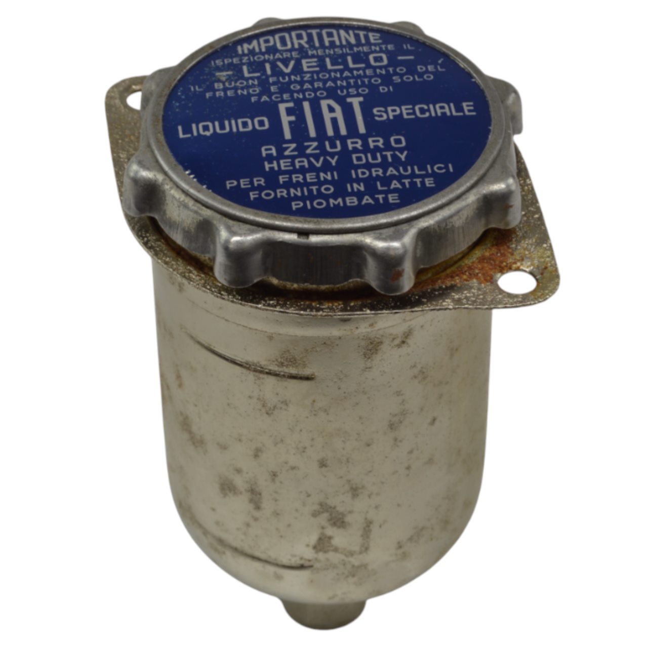 Bremsflüssigkeitsbehälter rund überholt Fiat 500 N/D, 600, 1200-1500 Cabrio, Autobianchi Bianchina