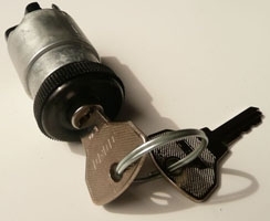 Contactslot (zonder slot) Fiat 500 N/D/F/R - ronde stekker