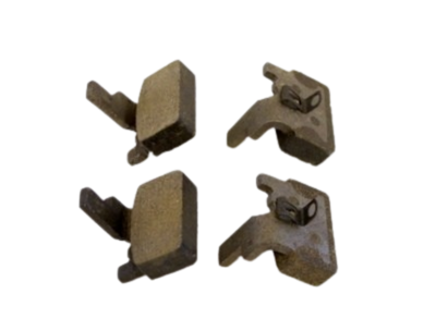 Satz Bremsklötze hinten Alfa Romeo Giulia 1300 / 1600 Dunlop