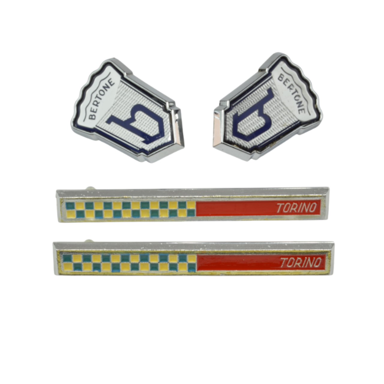 Satz Embleme Fiat 850 Spider (Kunststoff)