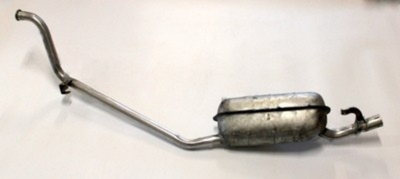 Schalldämpfer hinten Fiat Panda