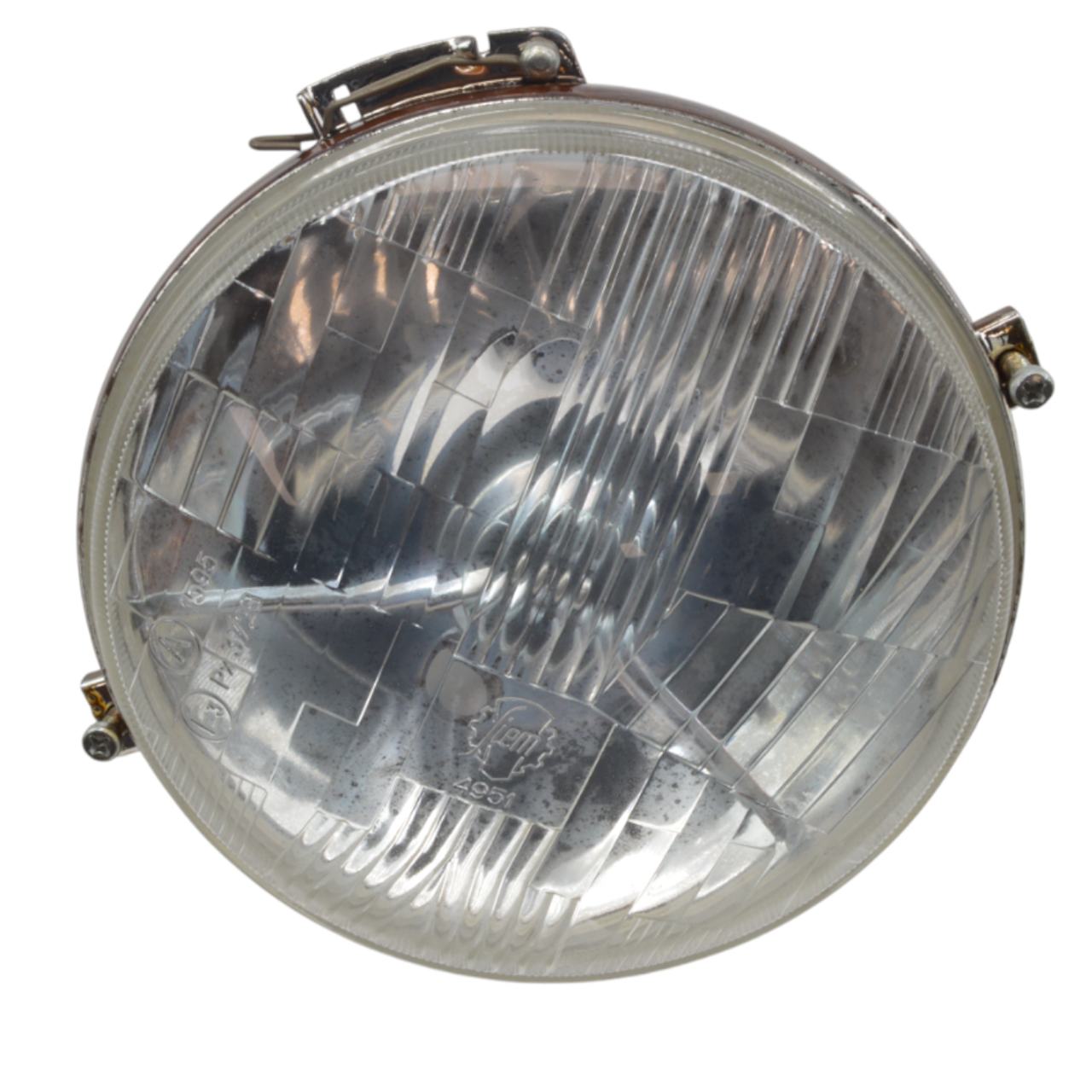 Faro 136 mm Bilux con luz de estacionamiento original Siem Fiat 850 T
