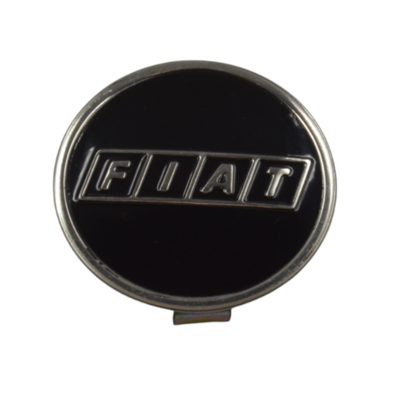 Tampa de cubo de roda para jantes Cromodora preto Fiat