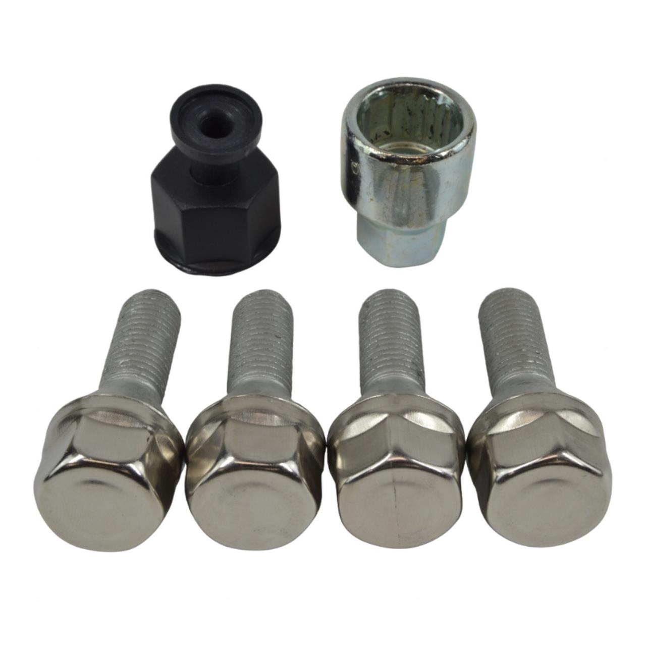 Conjunto de travas de aro M12 x 1,5 x 27 mm