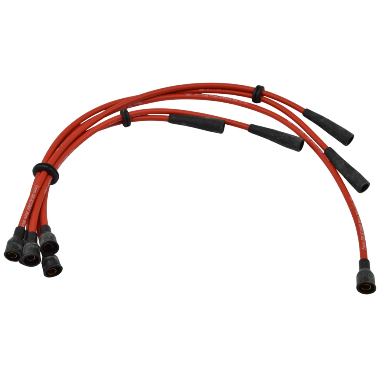 Zündkabelsatz Fiat 850 Spider (rot)