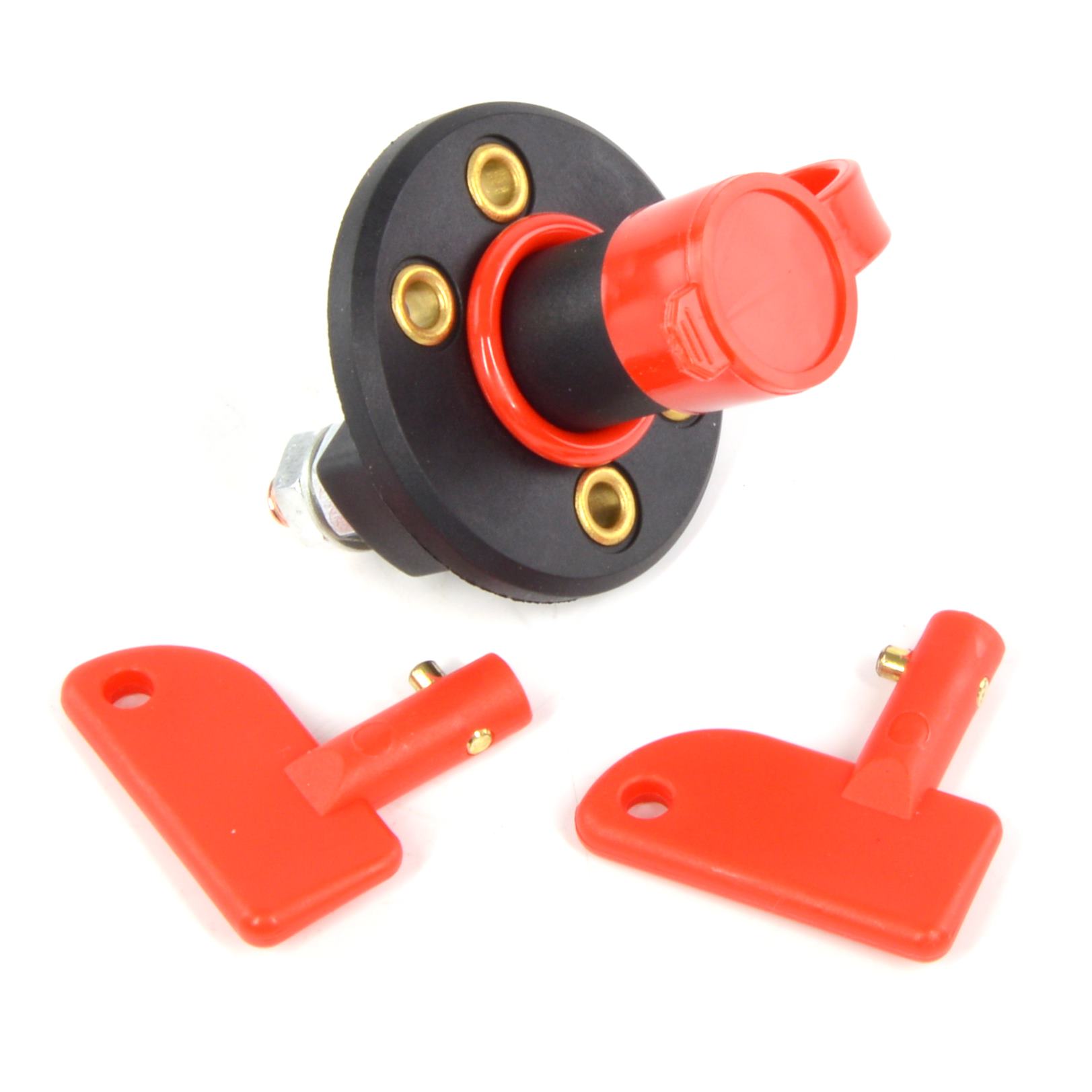 Trennschalter Batterie mit Schlüssel (Natoknochen) Batterieschalter