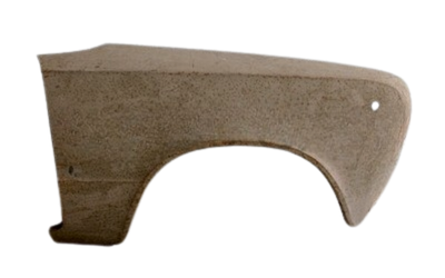 Guarda-lamas dianteiro direito Fiat 124 S