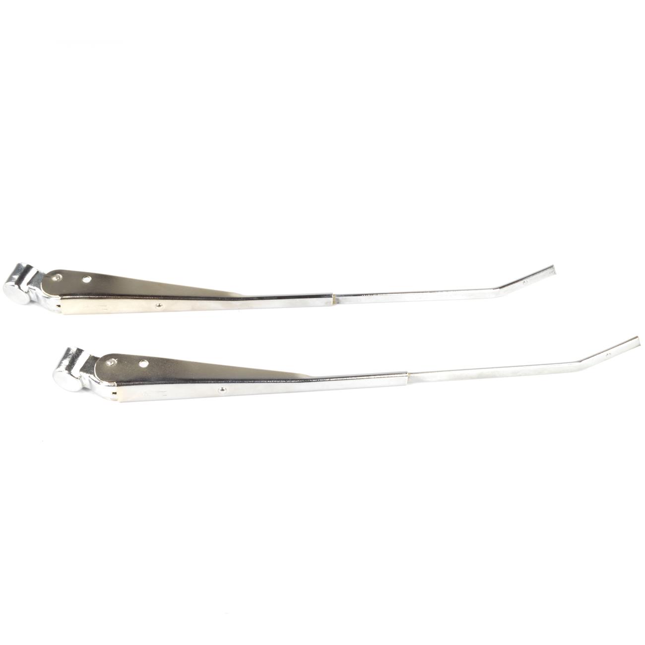 Wischerarme Satz Chrom Fiat 124 Spider, 128, 850 Coupé, X1/9