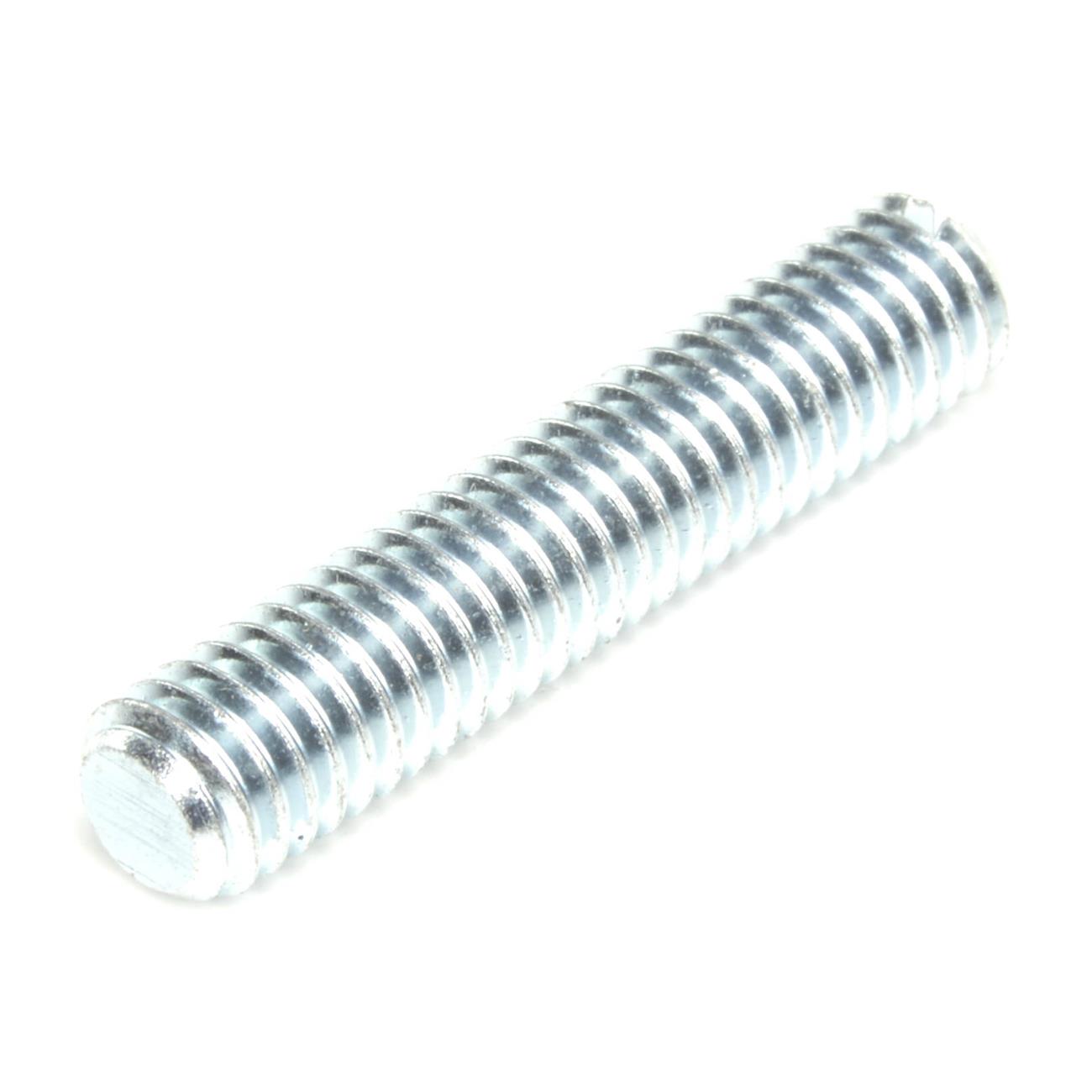 Stehbolzen M6 x 30 mm verzinkt mit Schlitz - Gewindestift