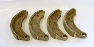 Satz Bremsbacken hinten Fiat 600, 600 D Multipla, 850 T