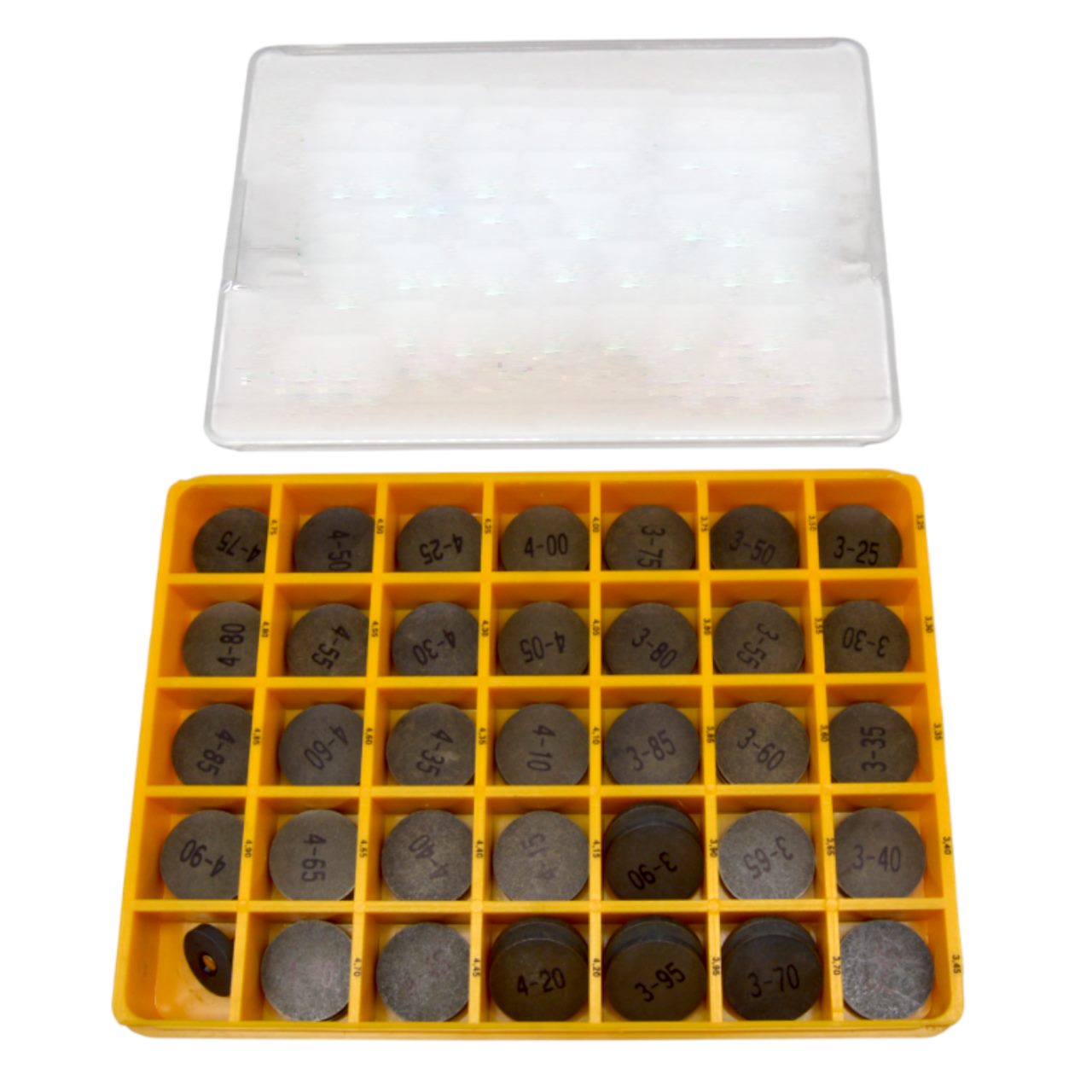 Satz Ventilscheiben FIAT/LANCIA 3.25 - 4.90 - jeweils 2x Ventileinstellscheiben