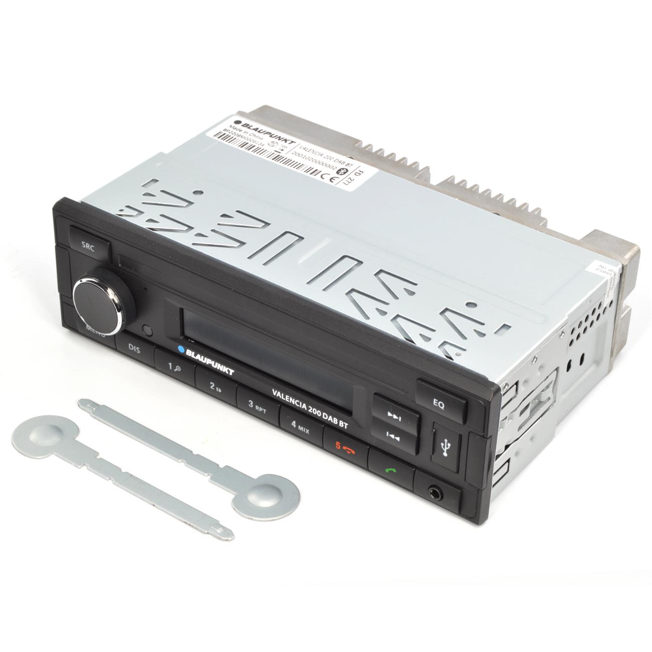 Auto-rádio Blaupunkt Valencia 200 DAB BT (iluminação vermelha)