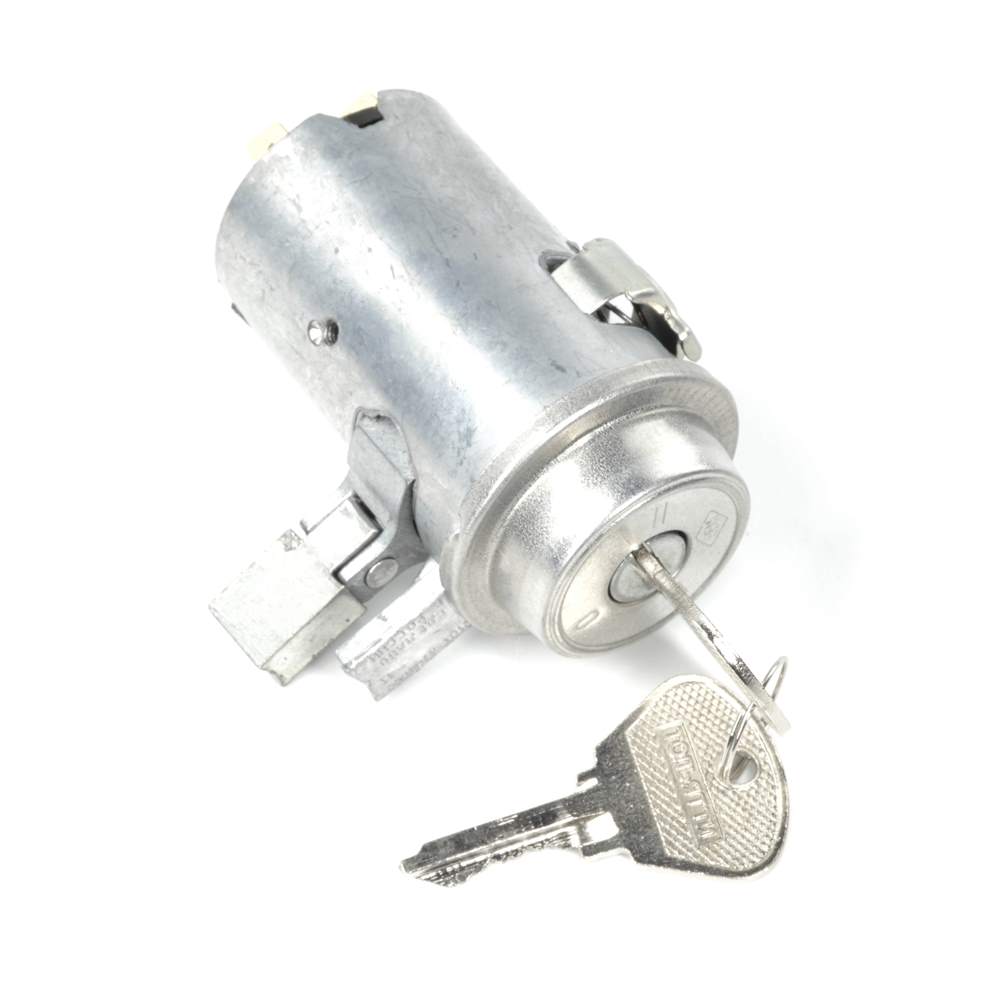 Cerradura de encendido Fiat 124 Spider (72-76), Fiat 124 Coupé, Fiat 850 Coupé (llave metálica)