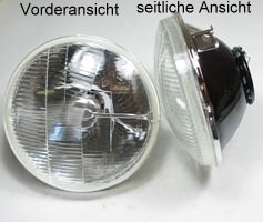 Headlight insert without parking light H4 Fiat 600 D/E