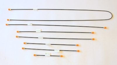 Satz Bremsleitungen Fiat 500 D/F Giardiniera