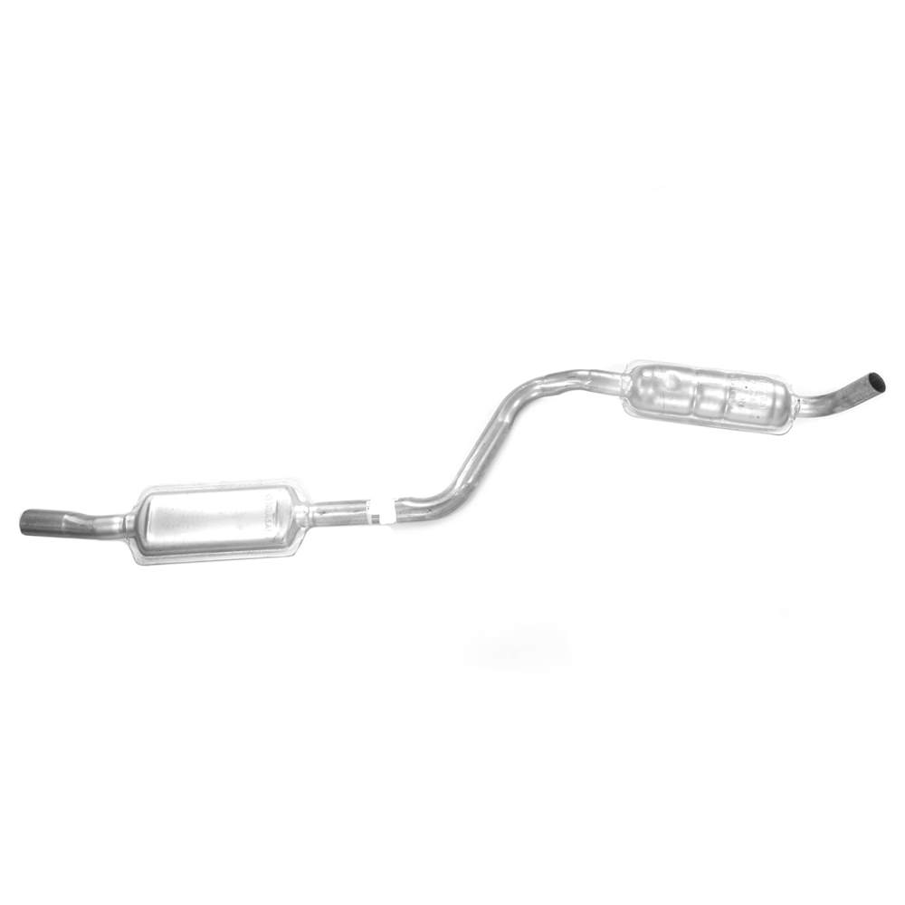 Auspuffrohr Mitte Fiat 124 Coupe BC - Vorschalldämpfer