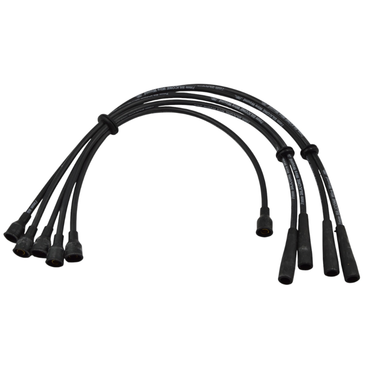 Bougiekabelset Fiat 850 N/S/Coupe (zwart)