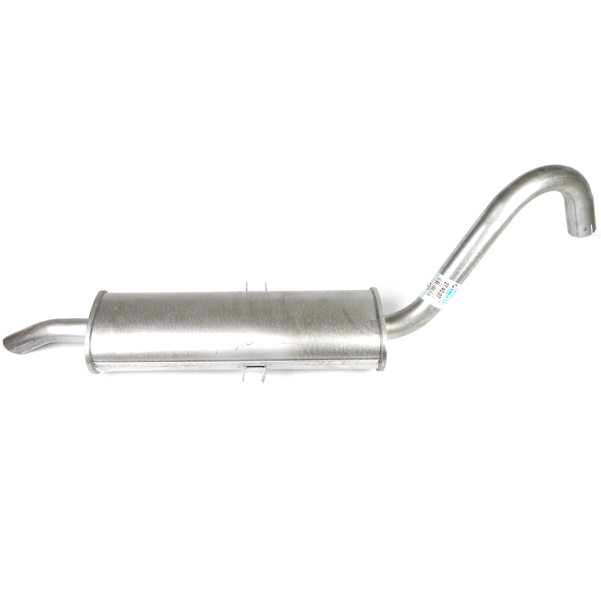 Tubo de escape trasero Fiat 124 Spider 1800US / 2000 CS2/CS0/DS - silenciador trasero