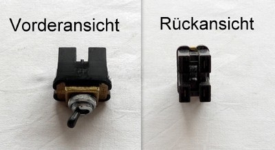 Interruptor del limpiaparabrisas Fiat 500 - Fiat 600 - Fiat 1100