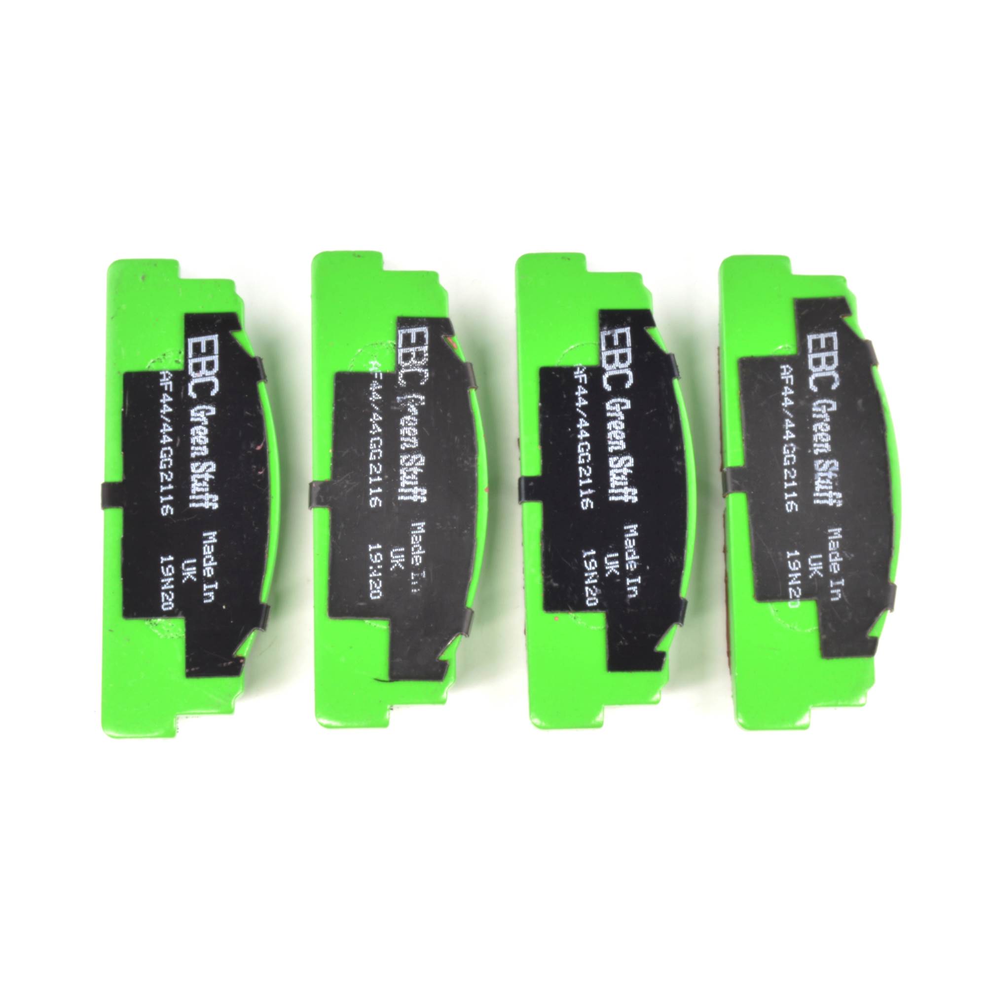 Sport Bremsbeläge vorne "Green Stuff" Fiat 124 Spider (69-84), 124 Coupé, 125, 127, 128, X 1/9, 131