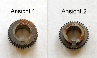Gearwheel 4th gear Fiat 128, X 1/9