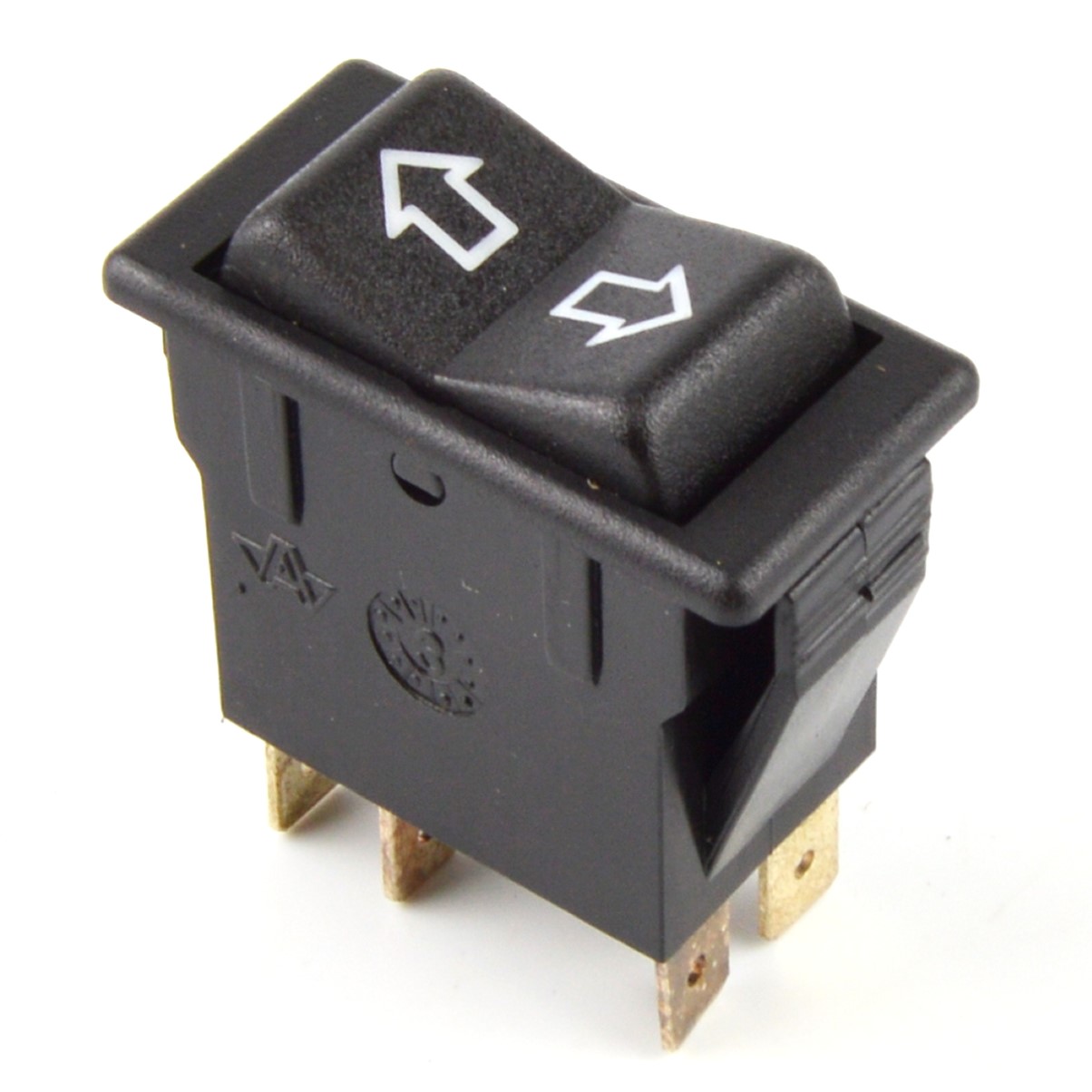 Fensterheberschalter Fiat 124 Spider US 2000 - schwarz