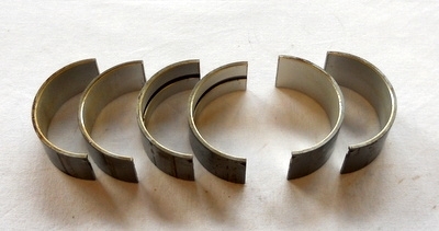 Crankshaft bearing shell set 2nd oversize (0.508 mm) Fiat 600, Fiat 600 D