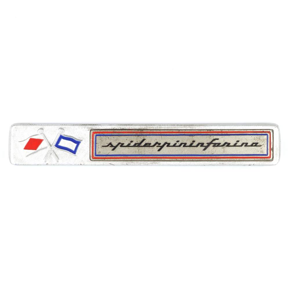 Emblema inscripción SPIDER PININFARINA Fiat 124 Spider DS-US usado