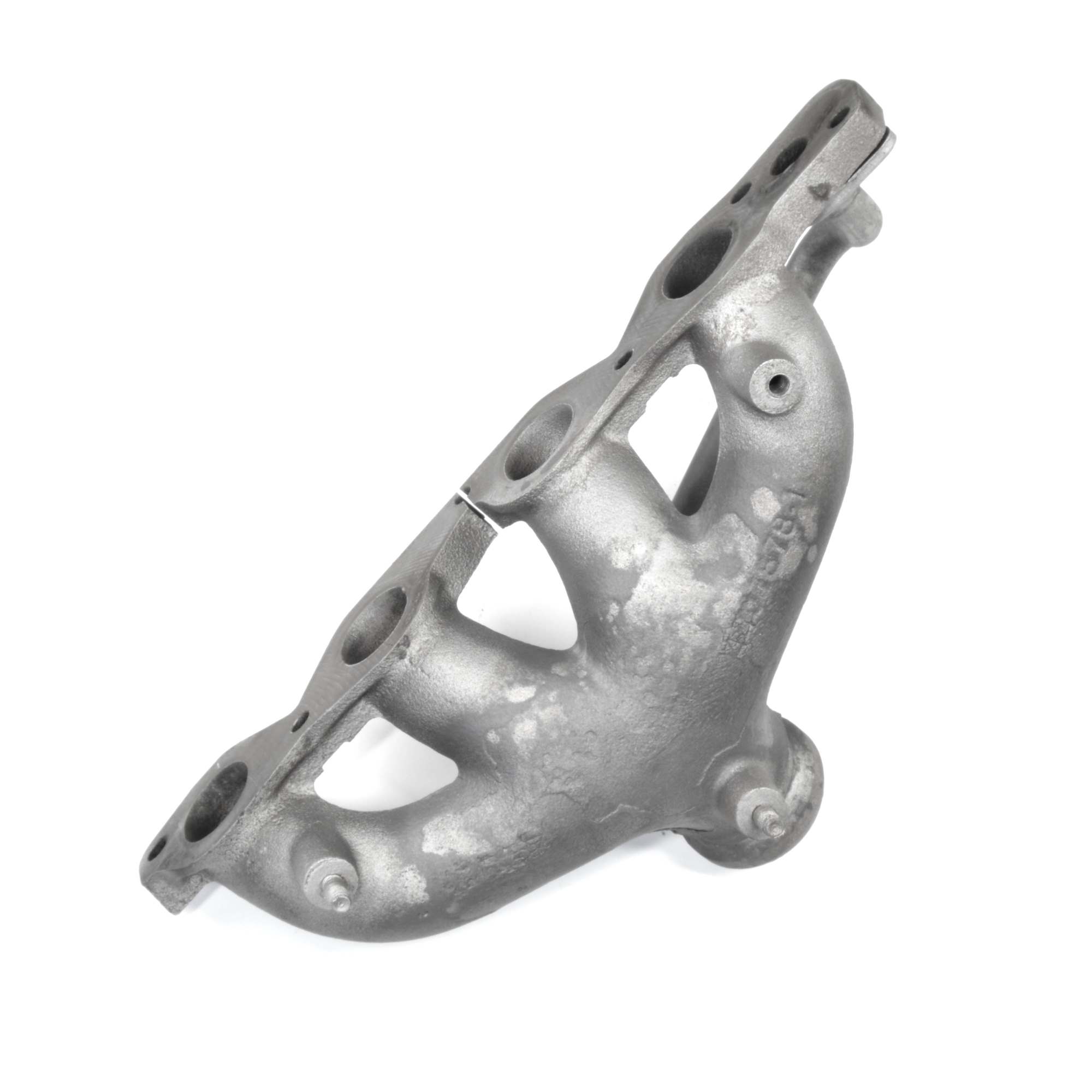 Abgaskrümmer 2000 Vergaser mit Flansch für Schelle gebraucht Fiat 124 Spider - Auspuffkrümmer